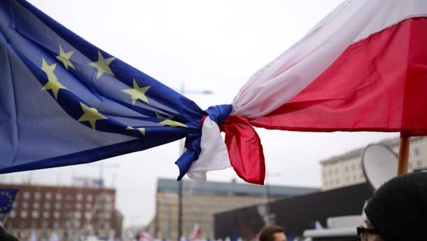 Polen är med i EU